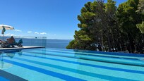 Infinity pool with Adriatic Sea view