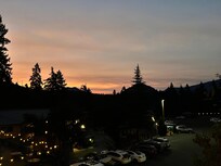 Sunrise from our balcony