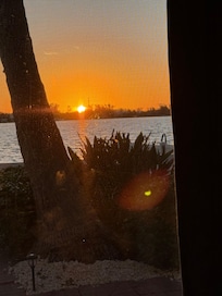 Sunrise from patio
