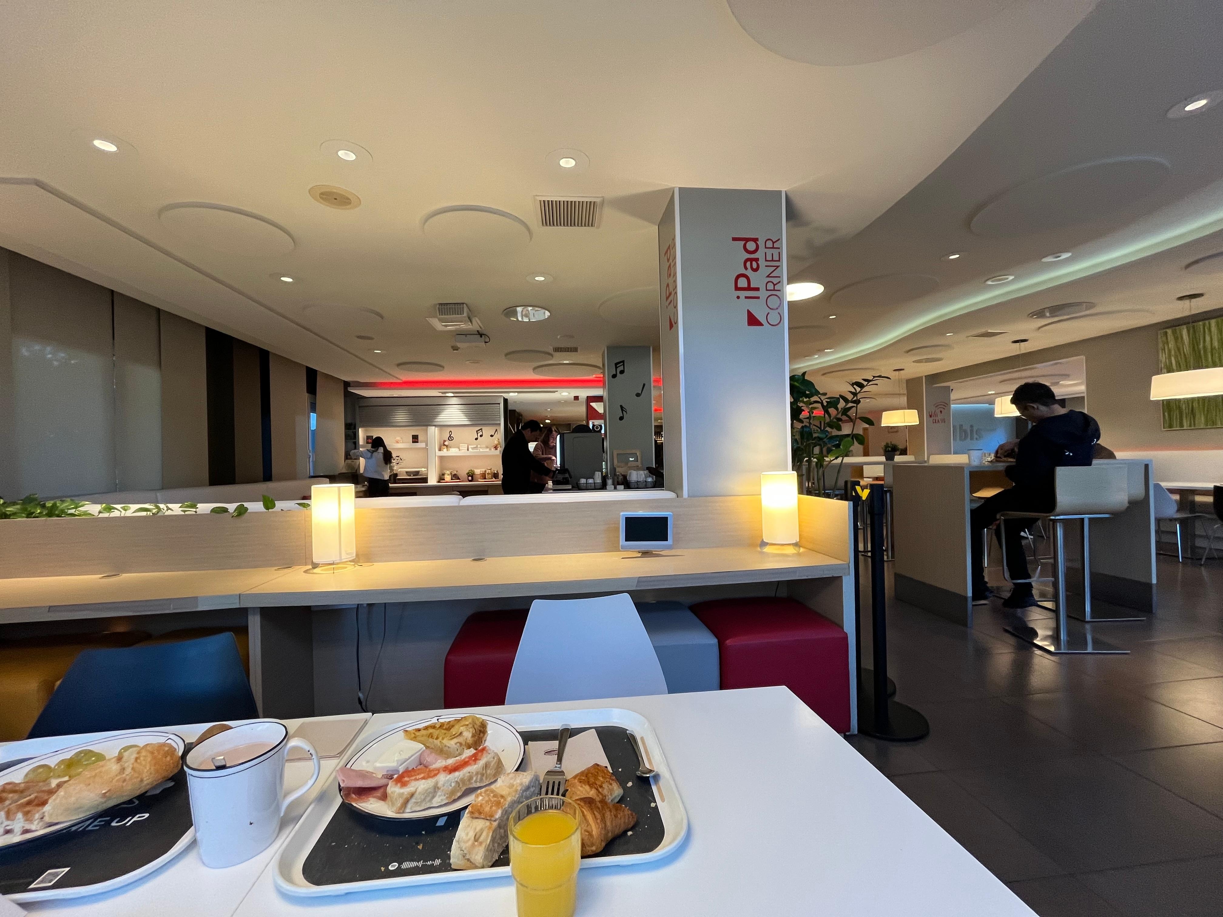 Excelente calidad del desayuno