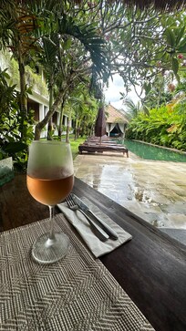 View from the restaurant