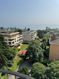 Taken from lake view room at the Bellerive Hotel.