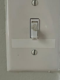 Can you even clean the light switch?