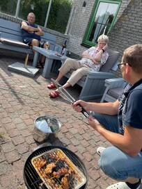 Wir haben gerne gegrillt und die chillaerea genutzt