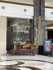 クリスマスイルミネーションが綺麗だった