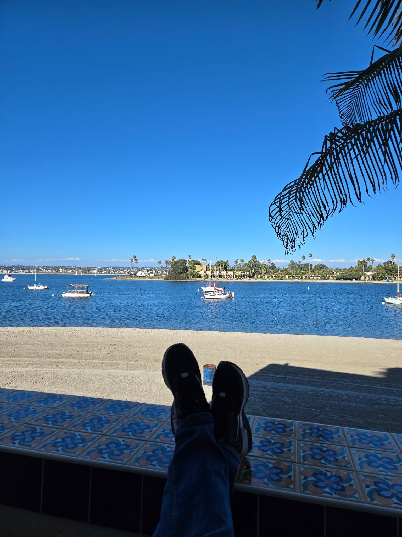 View from the balcony 