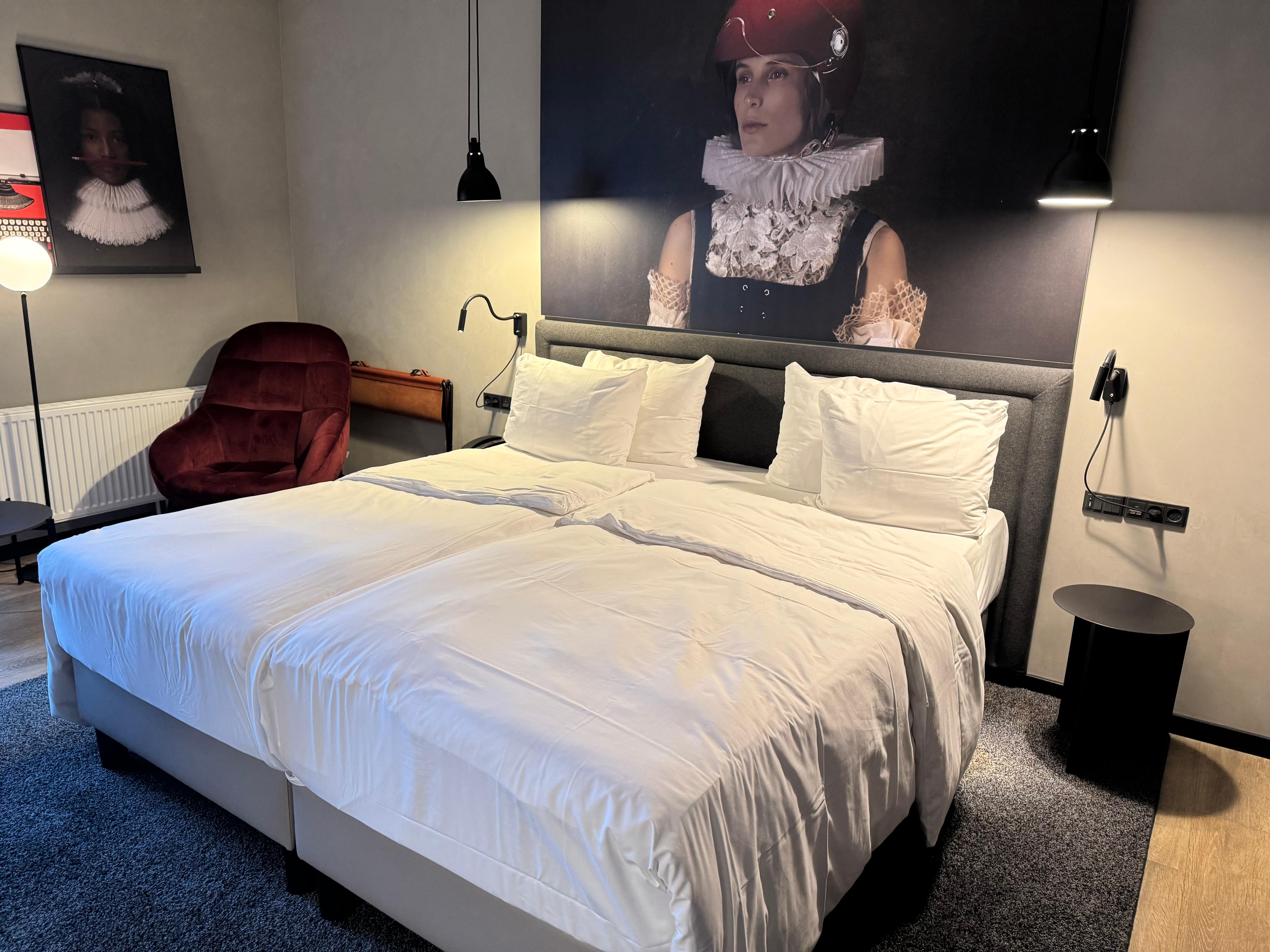 Nydeligt og pænt. 
Gode senge. 