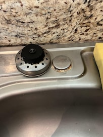 Leaking kitchen faucet