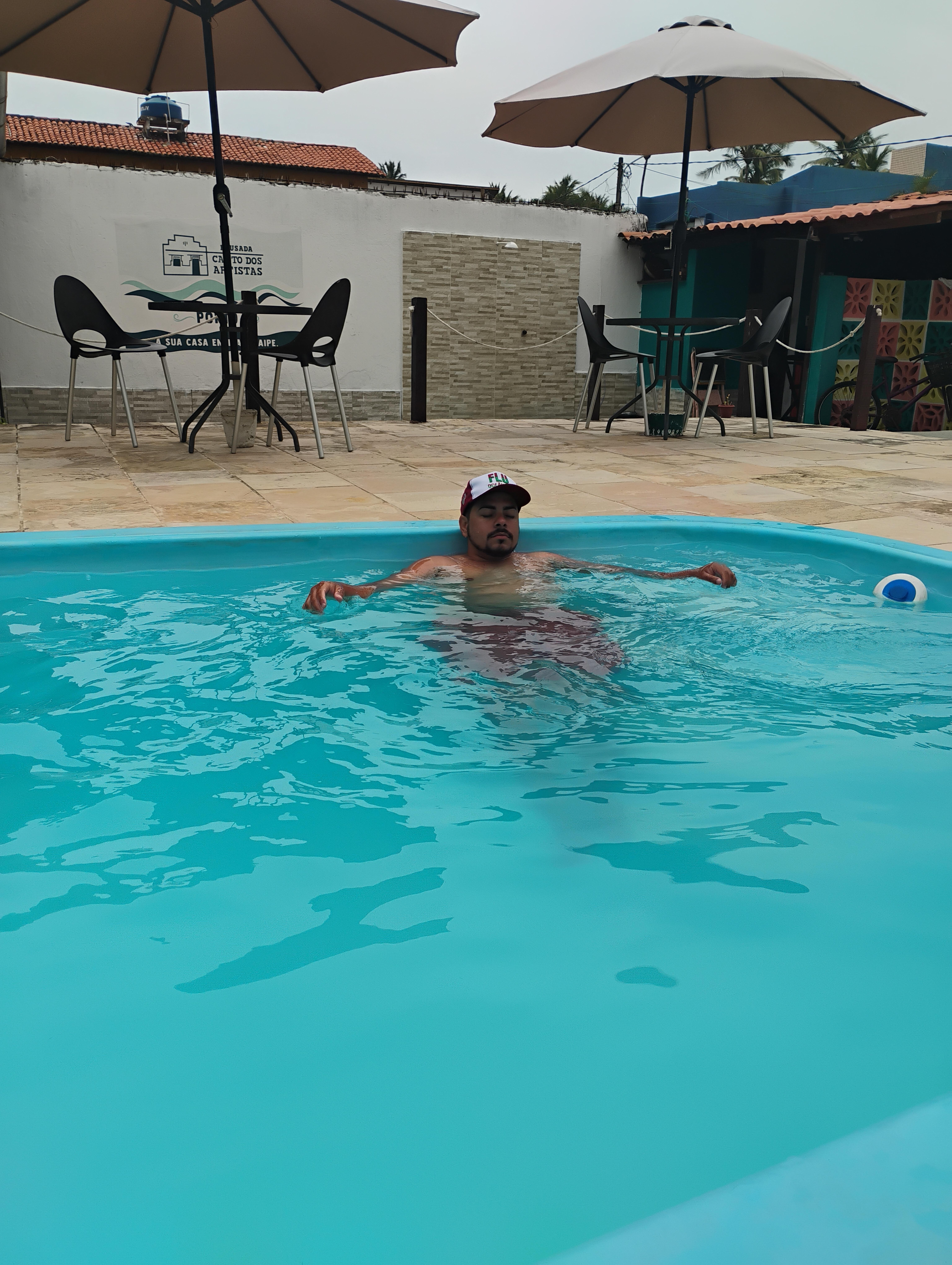 Piscina limpa ✅