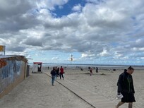 Strand am Festland