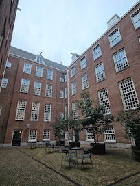 Our courtyard.