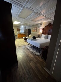 The room from the side door.