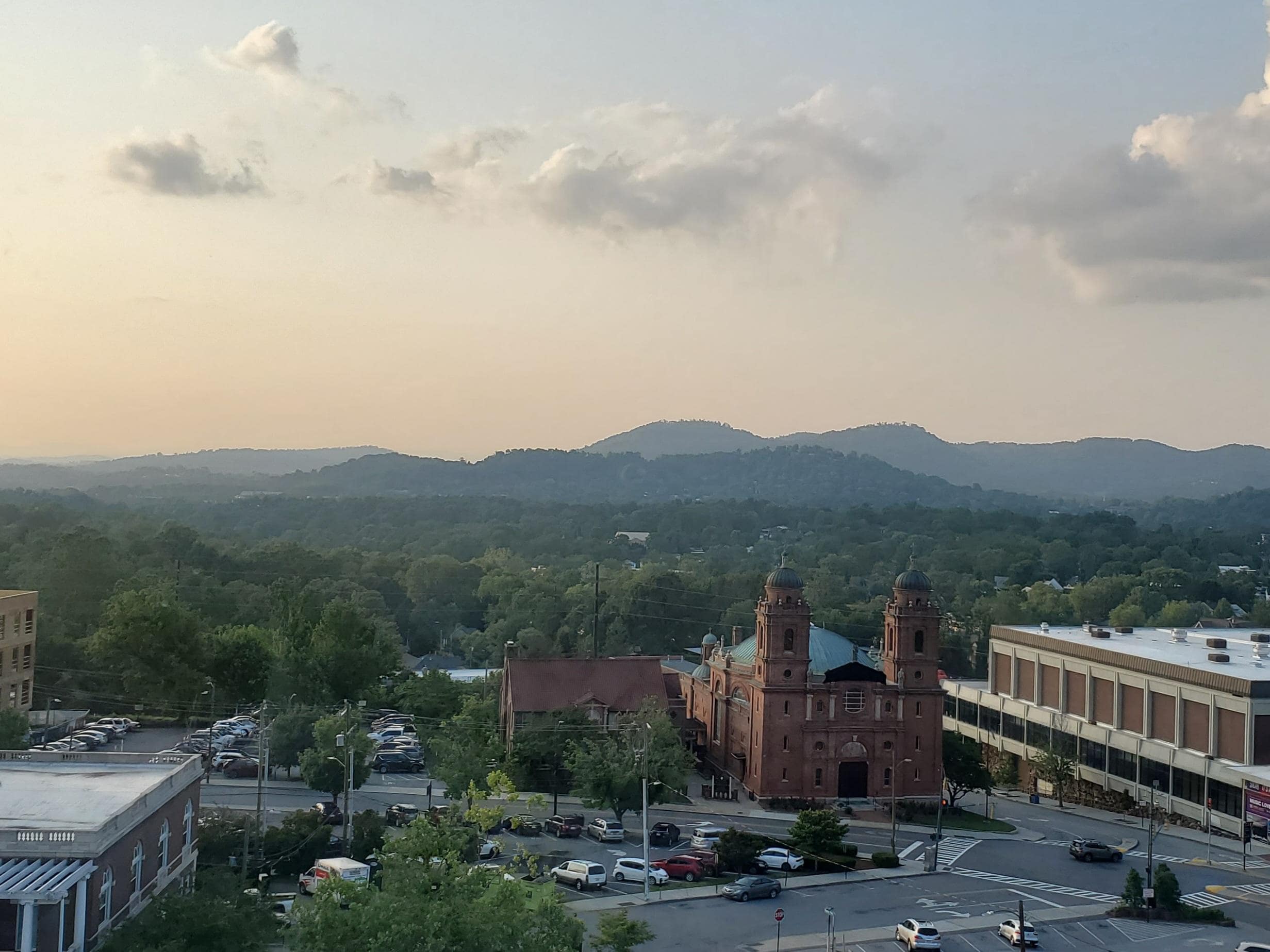 The view from our room. My kids were in awe, they've never been to the mountains and we couldn't have asked for a better spot.