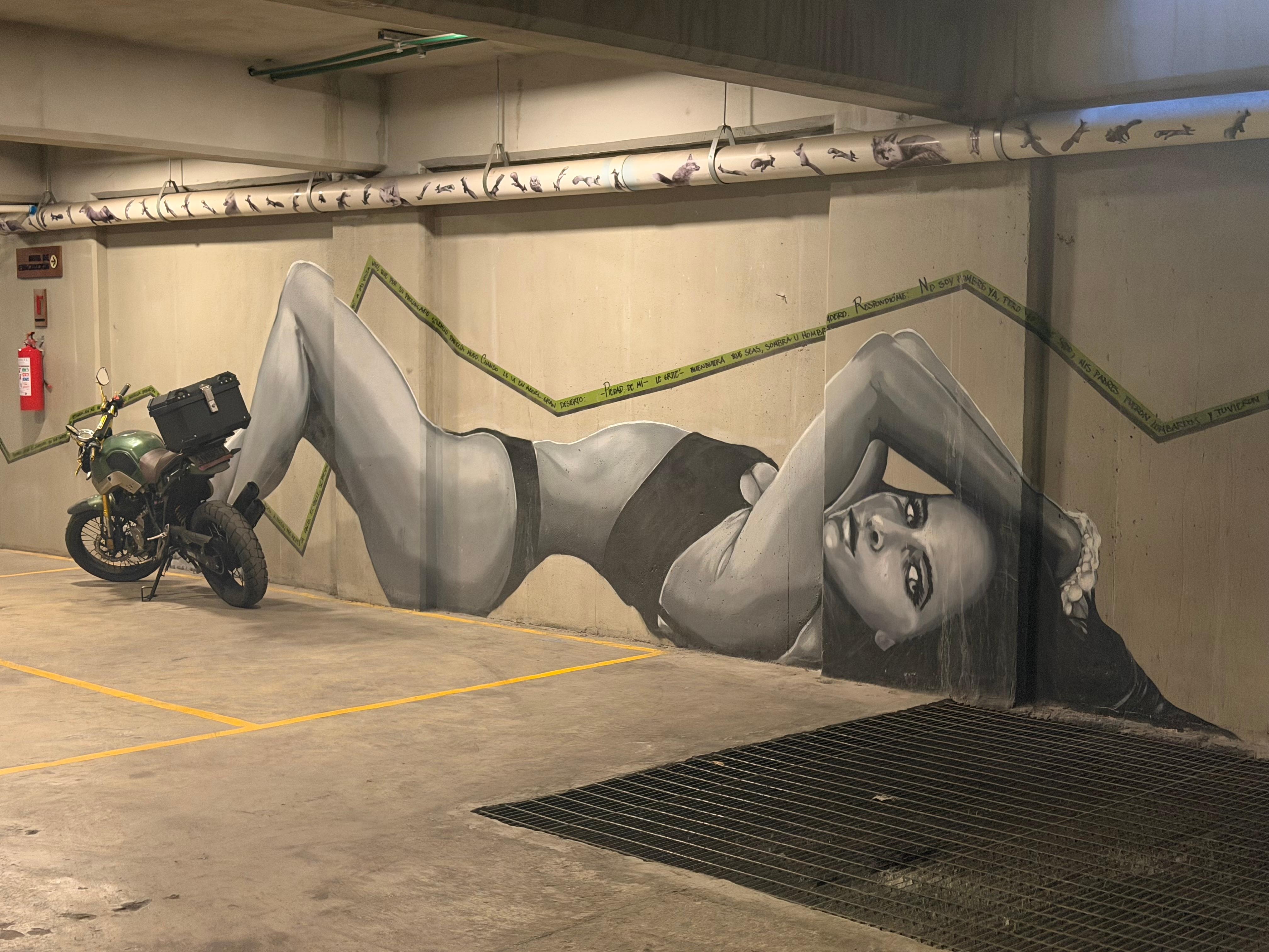 Art in the parkade