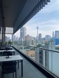 朝食会場からの眺め
