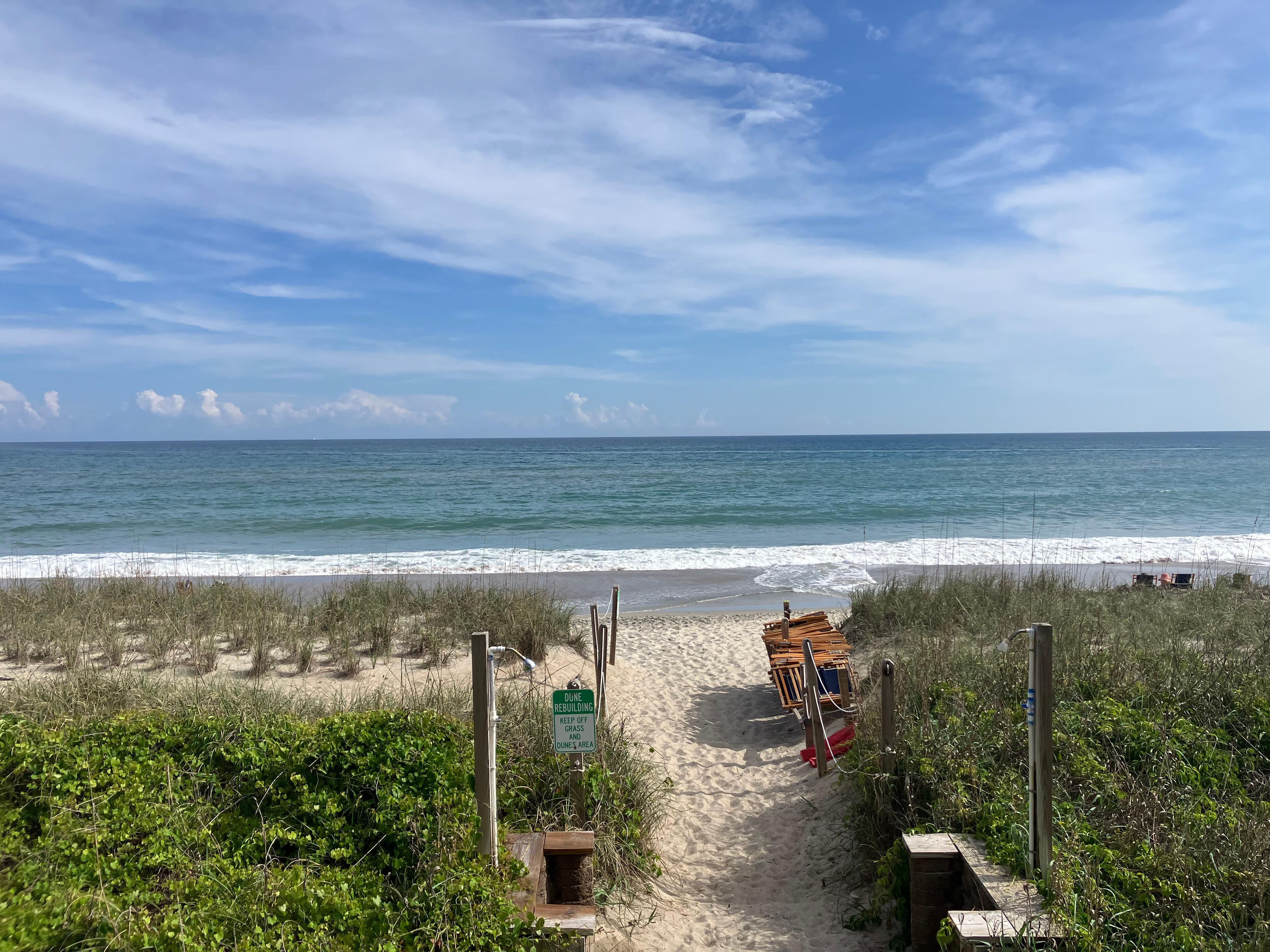 Walk to beach