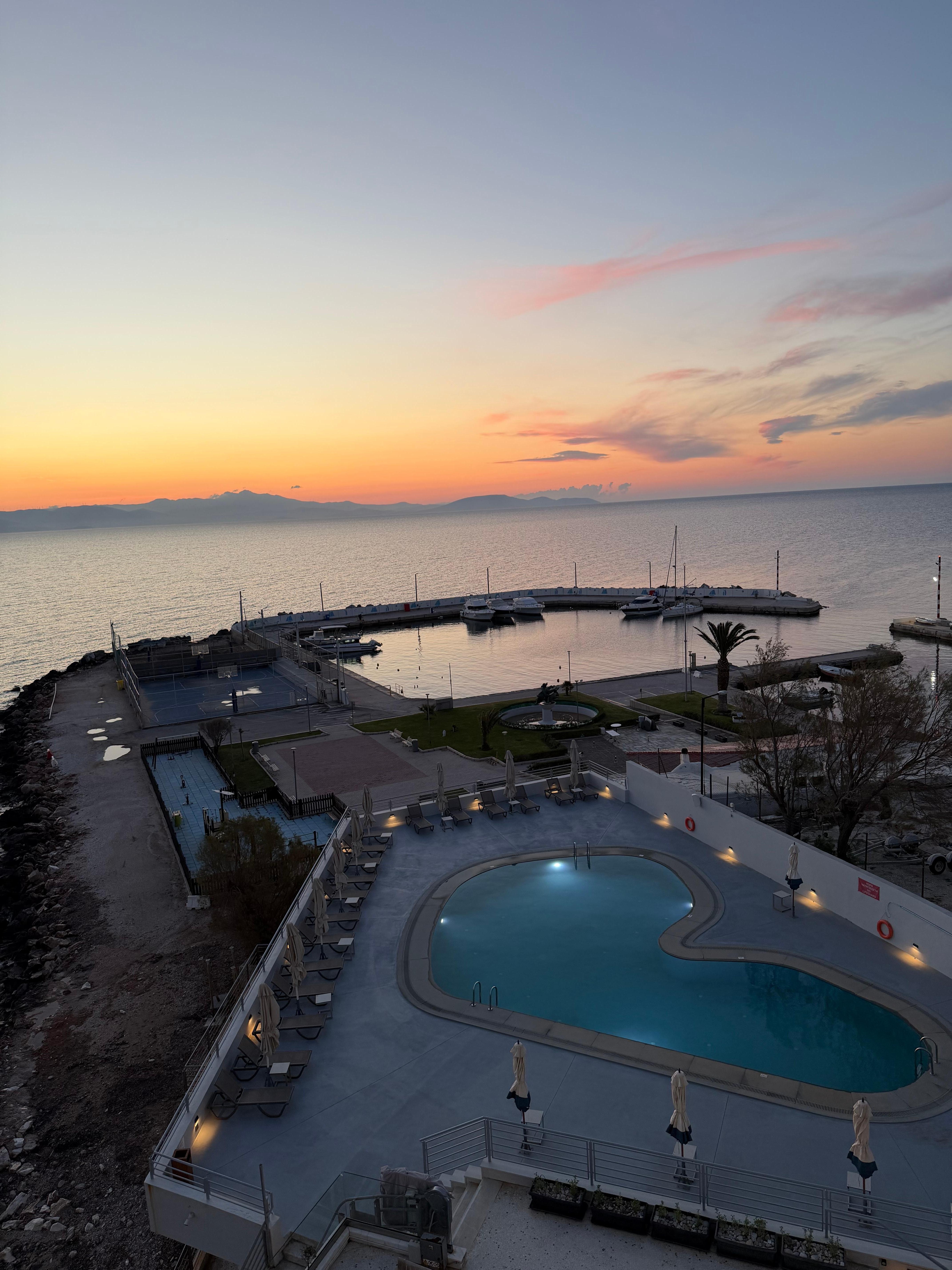 Taken from our balcony room