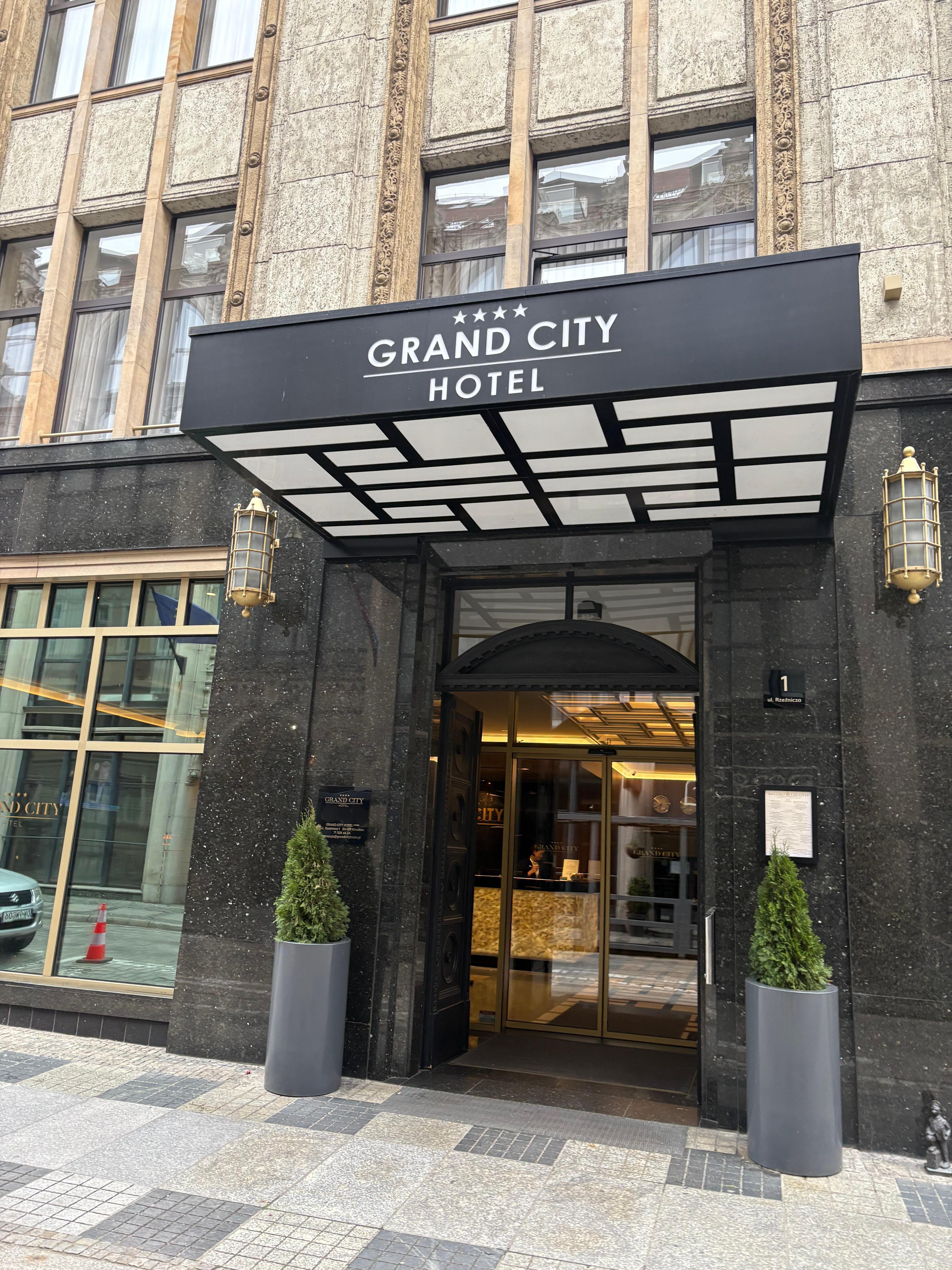 Hotel entrance