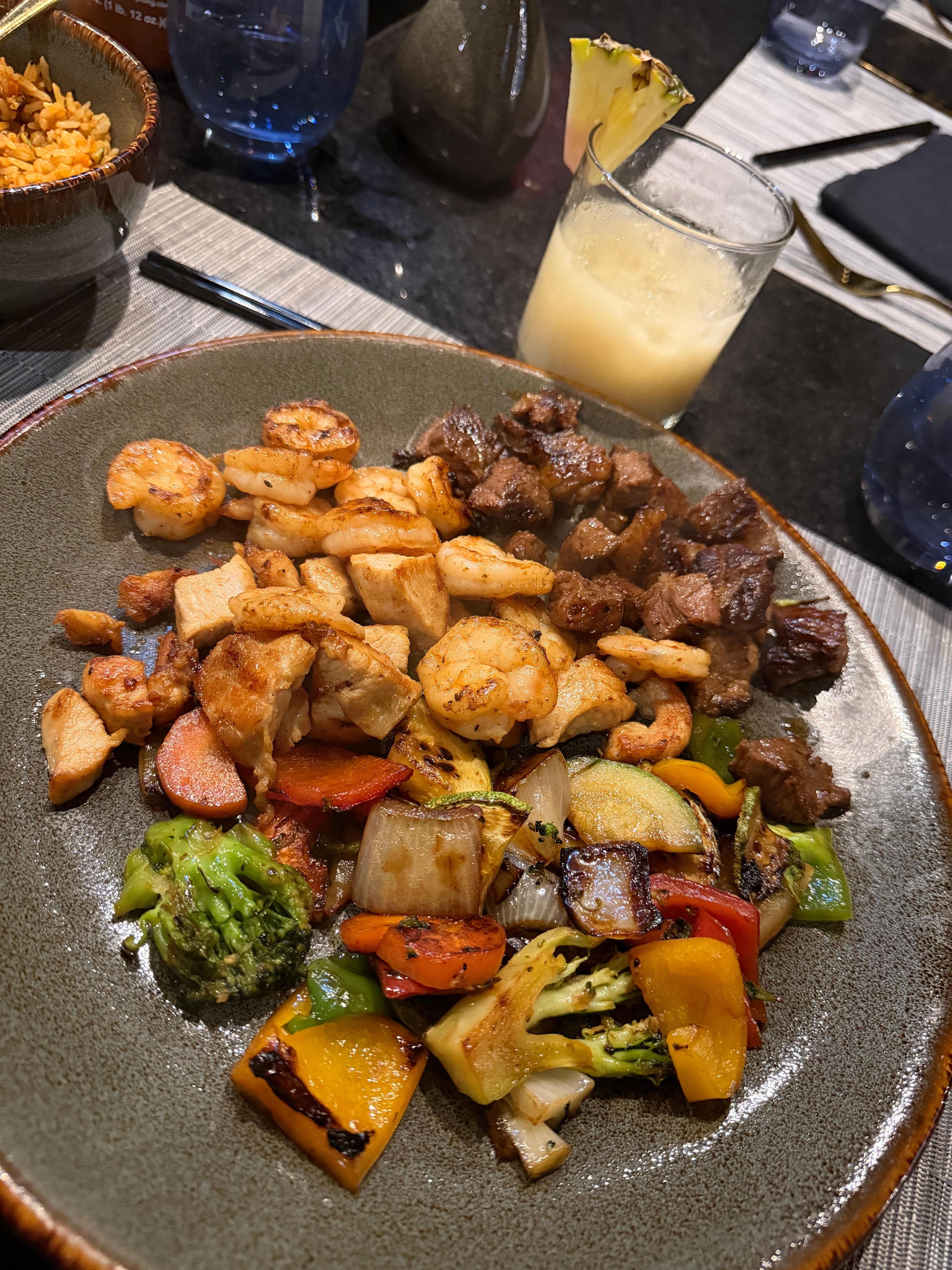 Hibachi w chef Marcos 