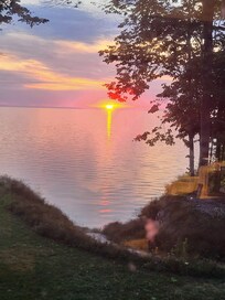 Sunset over Lake Huron