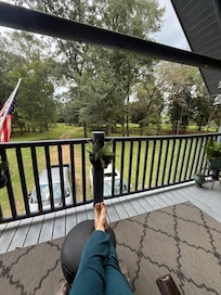 Relaxing morning, reading my Bible, listening to birds and feeling the amazing breeze!