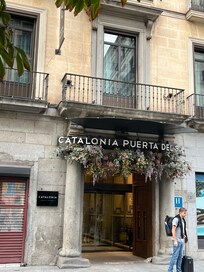 front of hotel