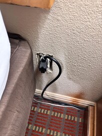 Uncovered outlet