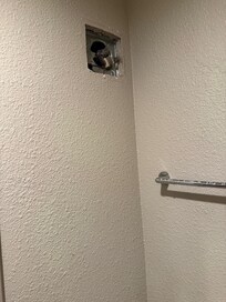 Fan was broken in bathroom
