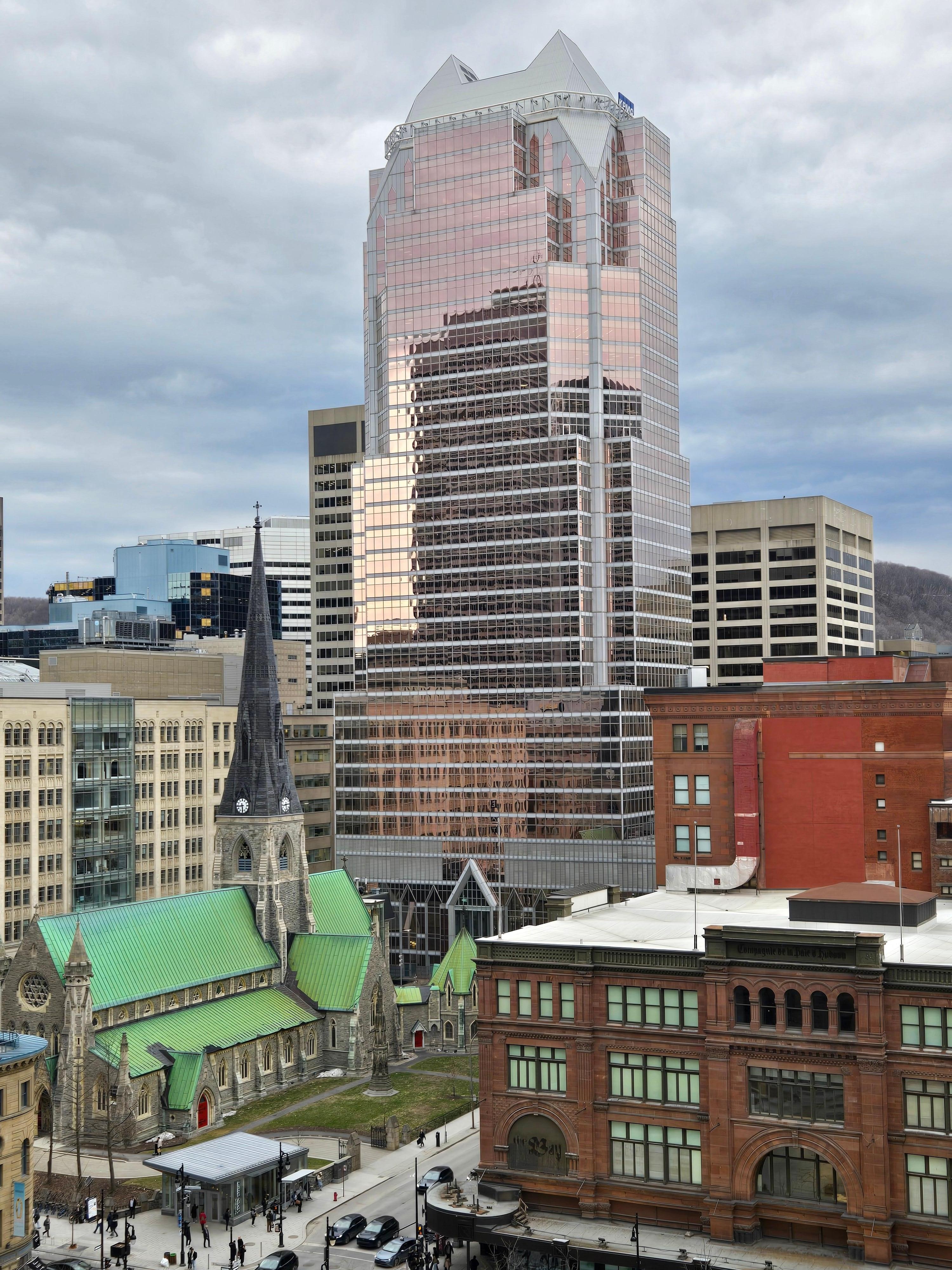 View from  patio on top floor where gym and pool were located