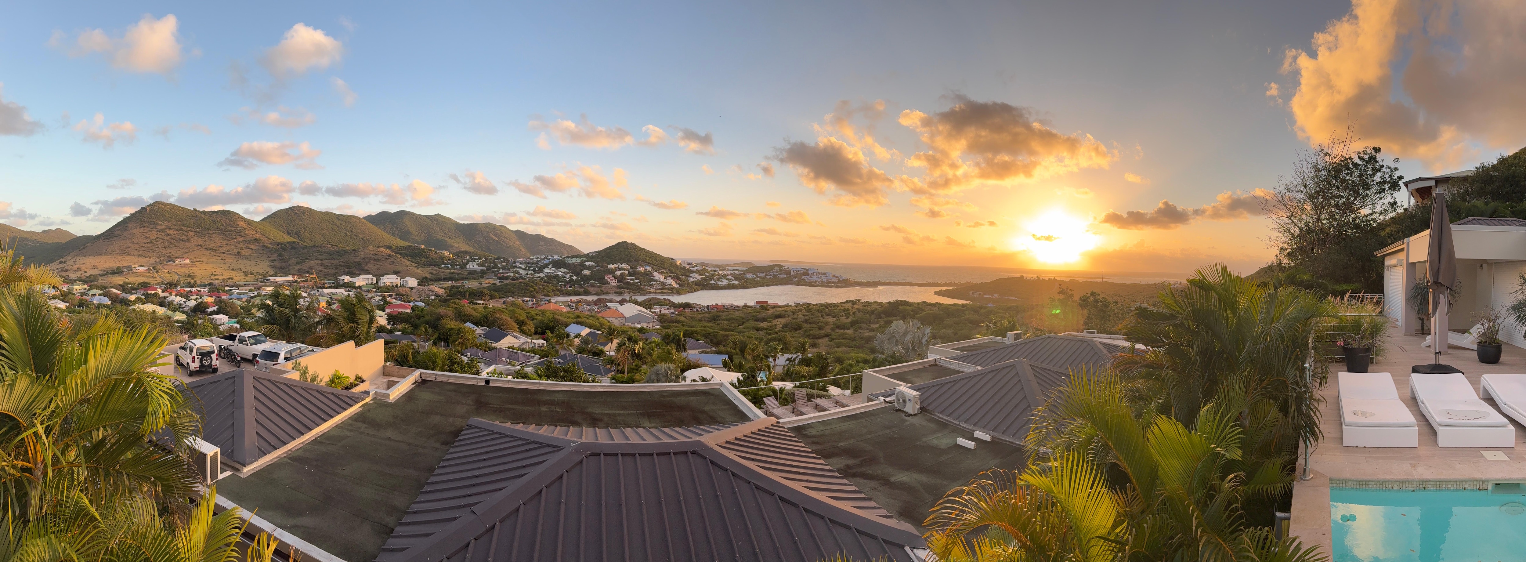 View from the terrace.