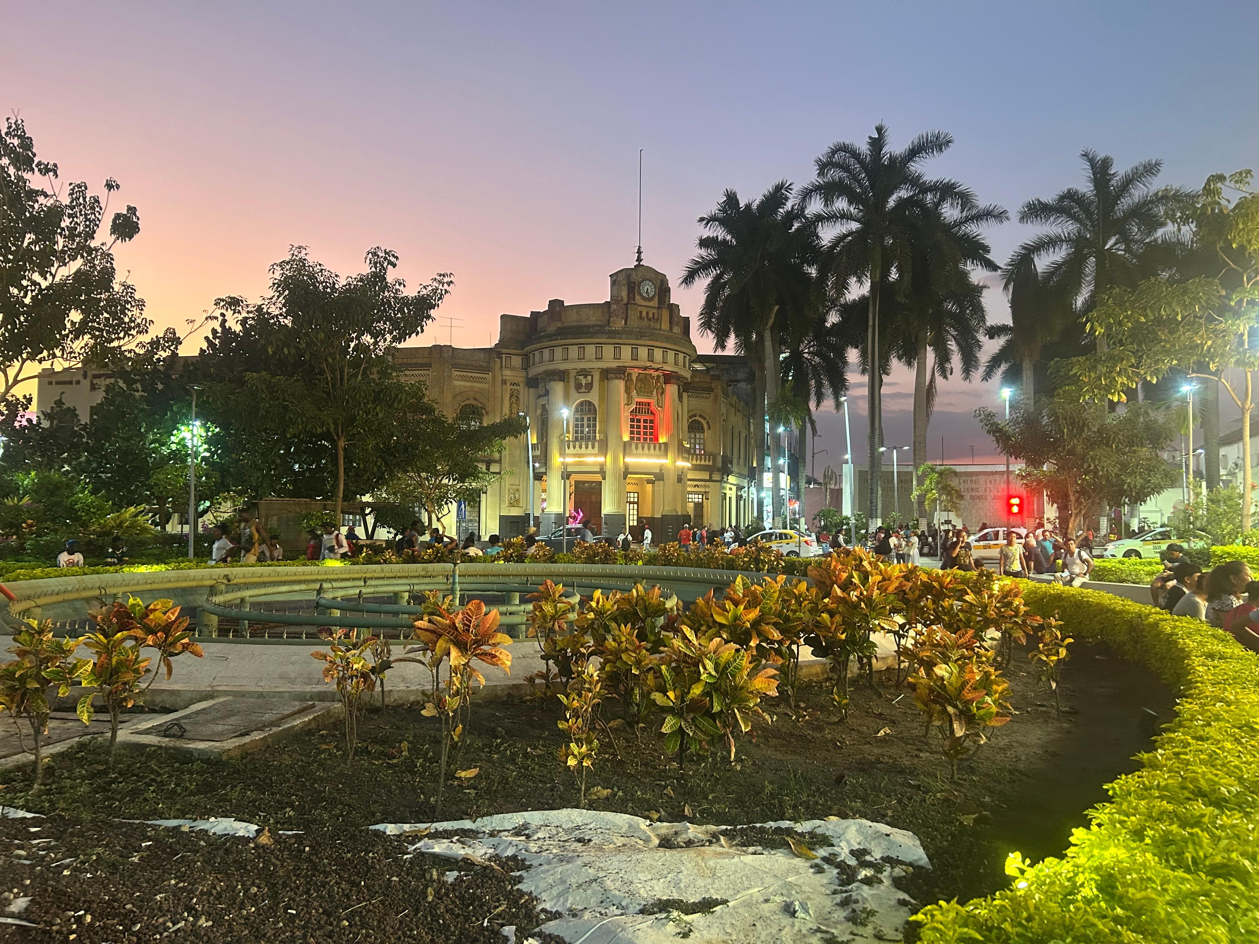 The square in Tapachula