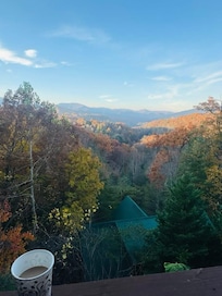 View from the deck