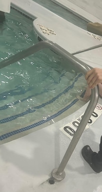 Also have a video to show how we didn’t notice it moved. Lucky caught myself and didn’t fall in.