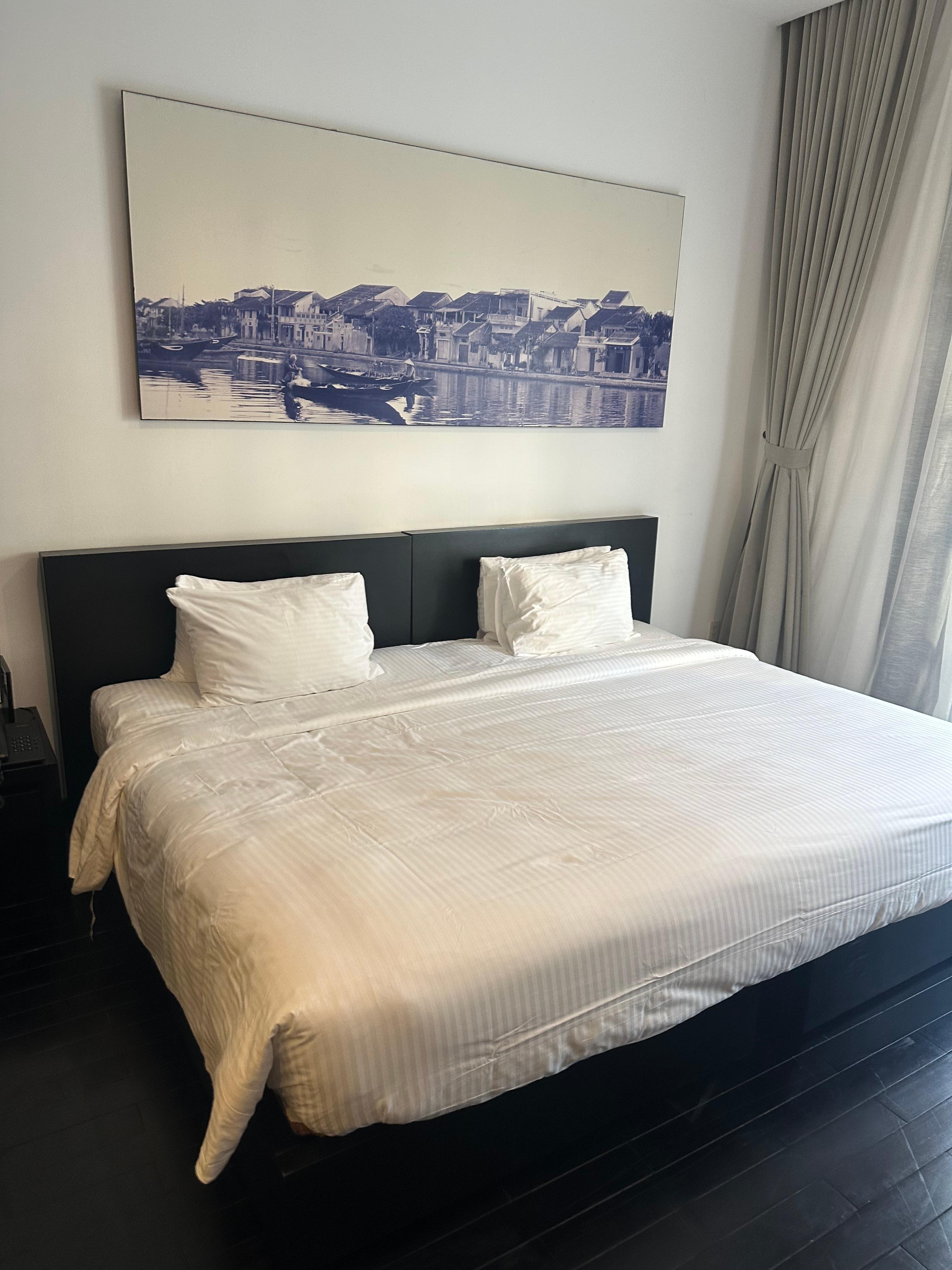 Double beds made into a massive king bed