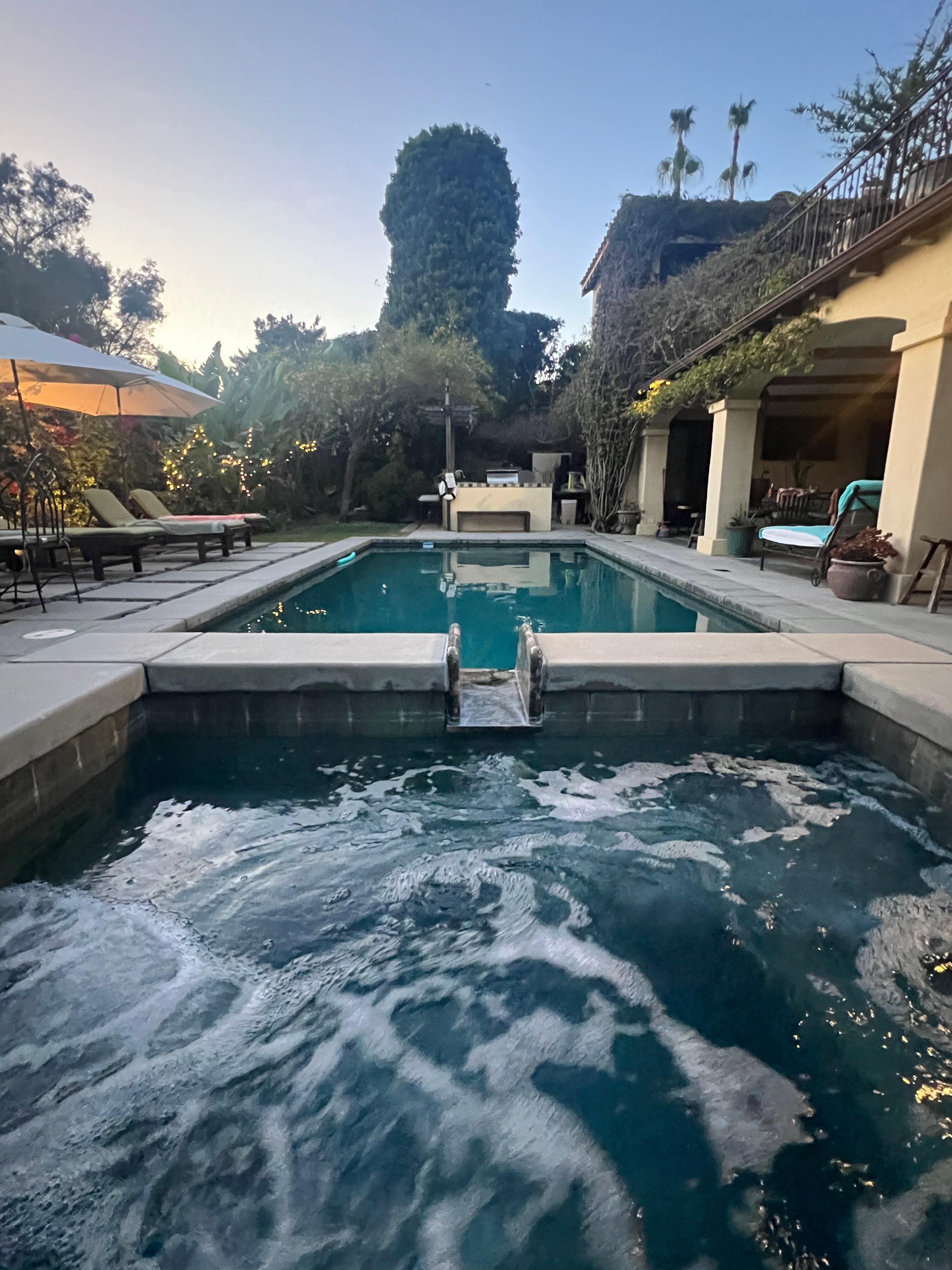 Enjoyed the pool & hot tub every day!