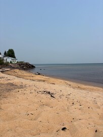 View back toward home from park
