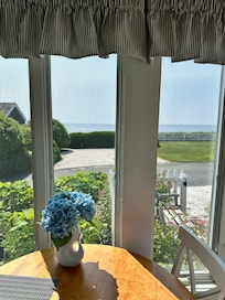 Ocean views from the front room