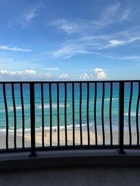 The view from our balcony