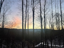 Sunrise on our final day.