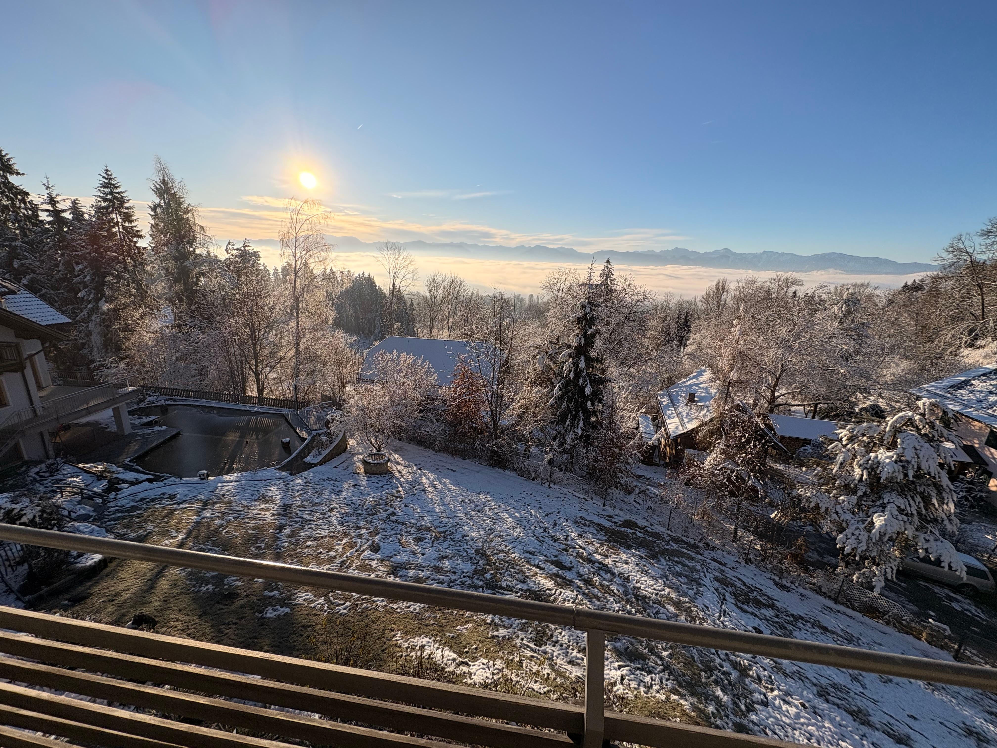 Blick vom Obergeschoss