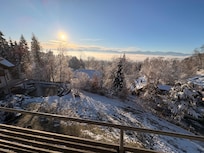 Blick vom Obergeschoss