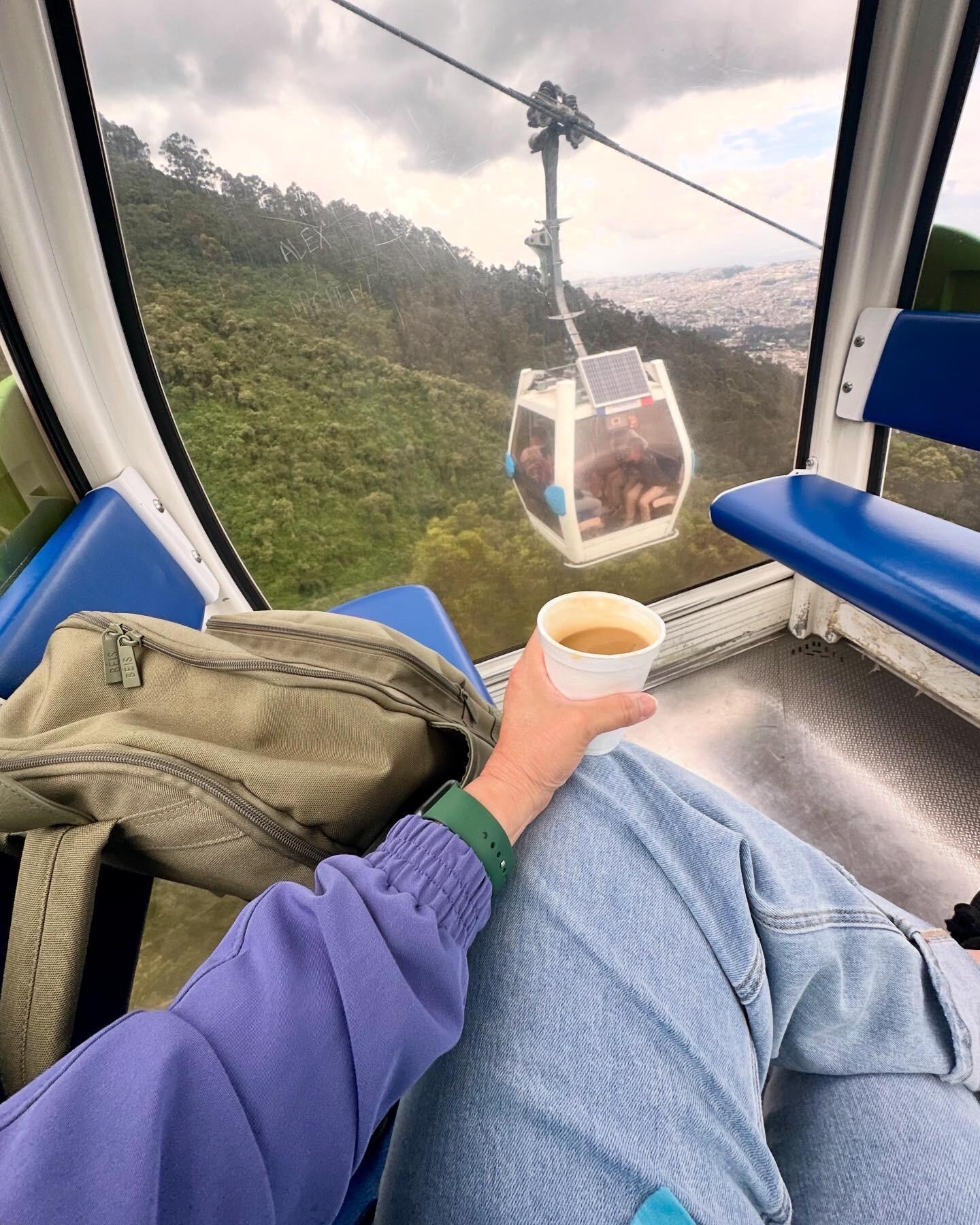 Tram to the mountains. 13,287 ft highest point