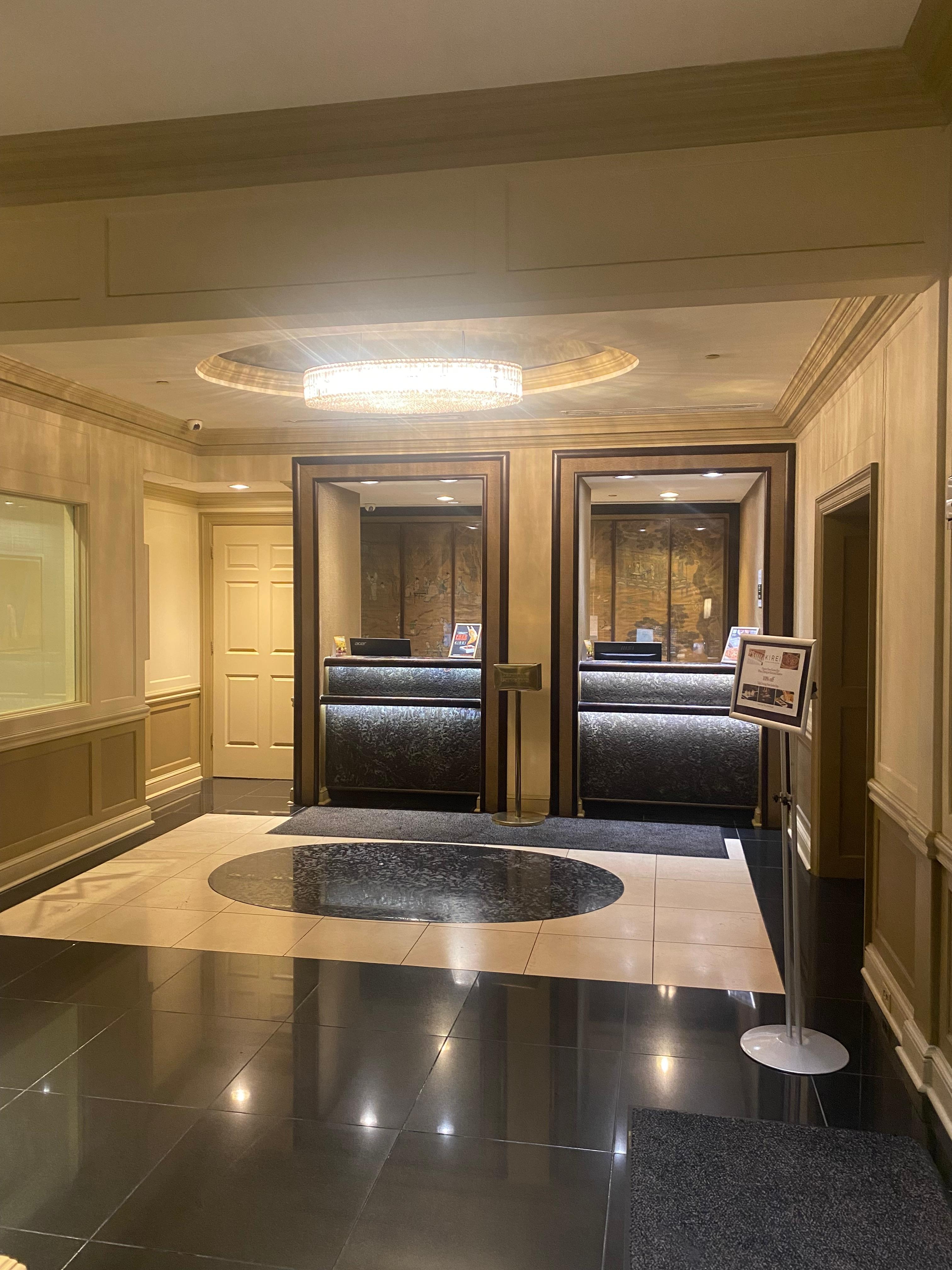 Hotel lobby