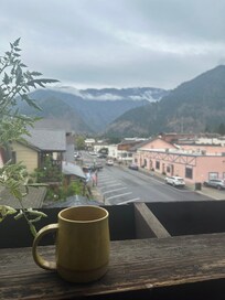View from the balcony.