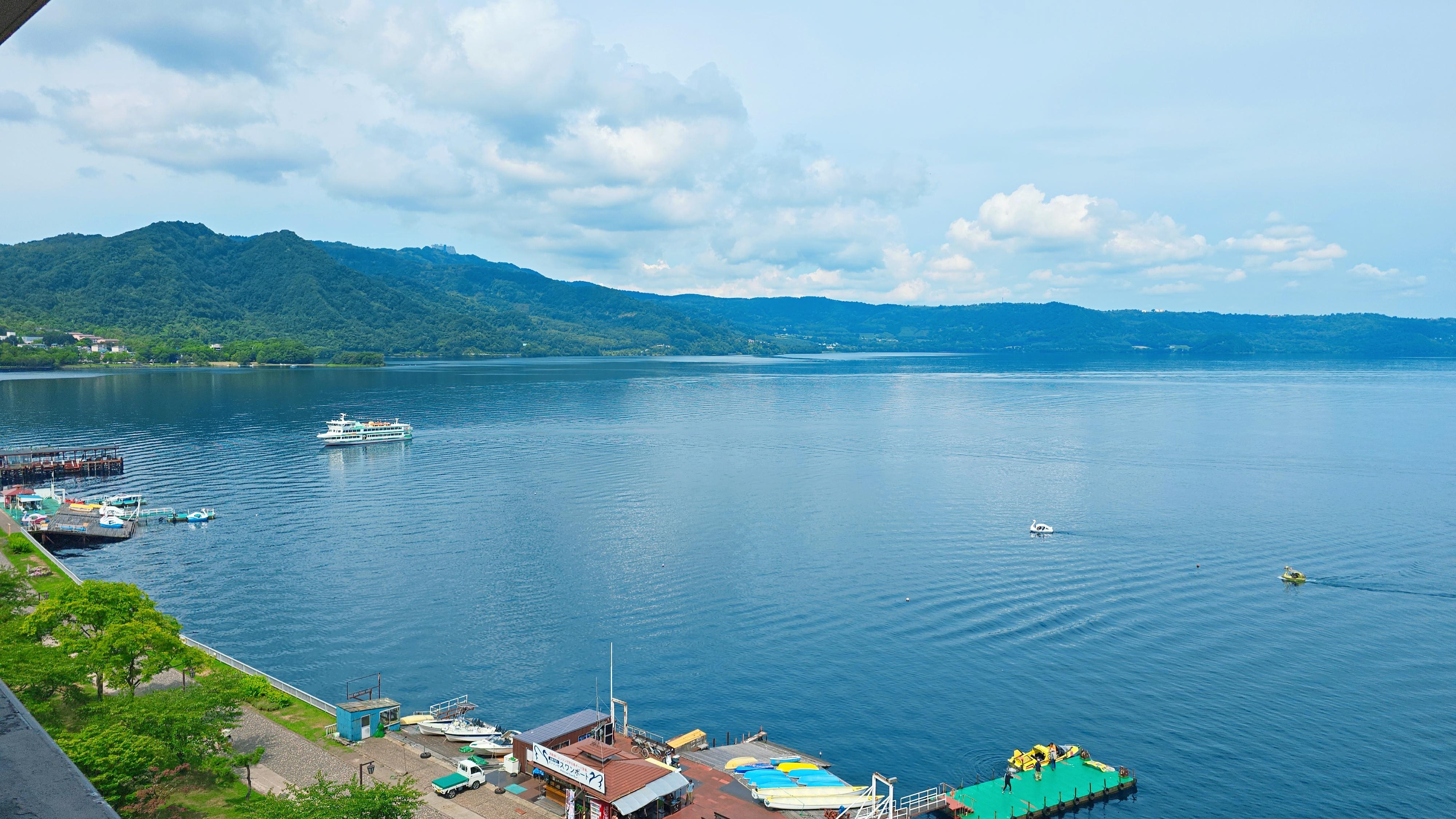飯店房間望出去的美景