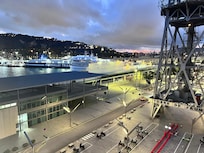 View from the room I stayed in.