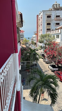The view from our balcony