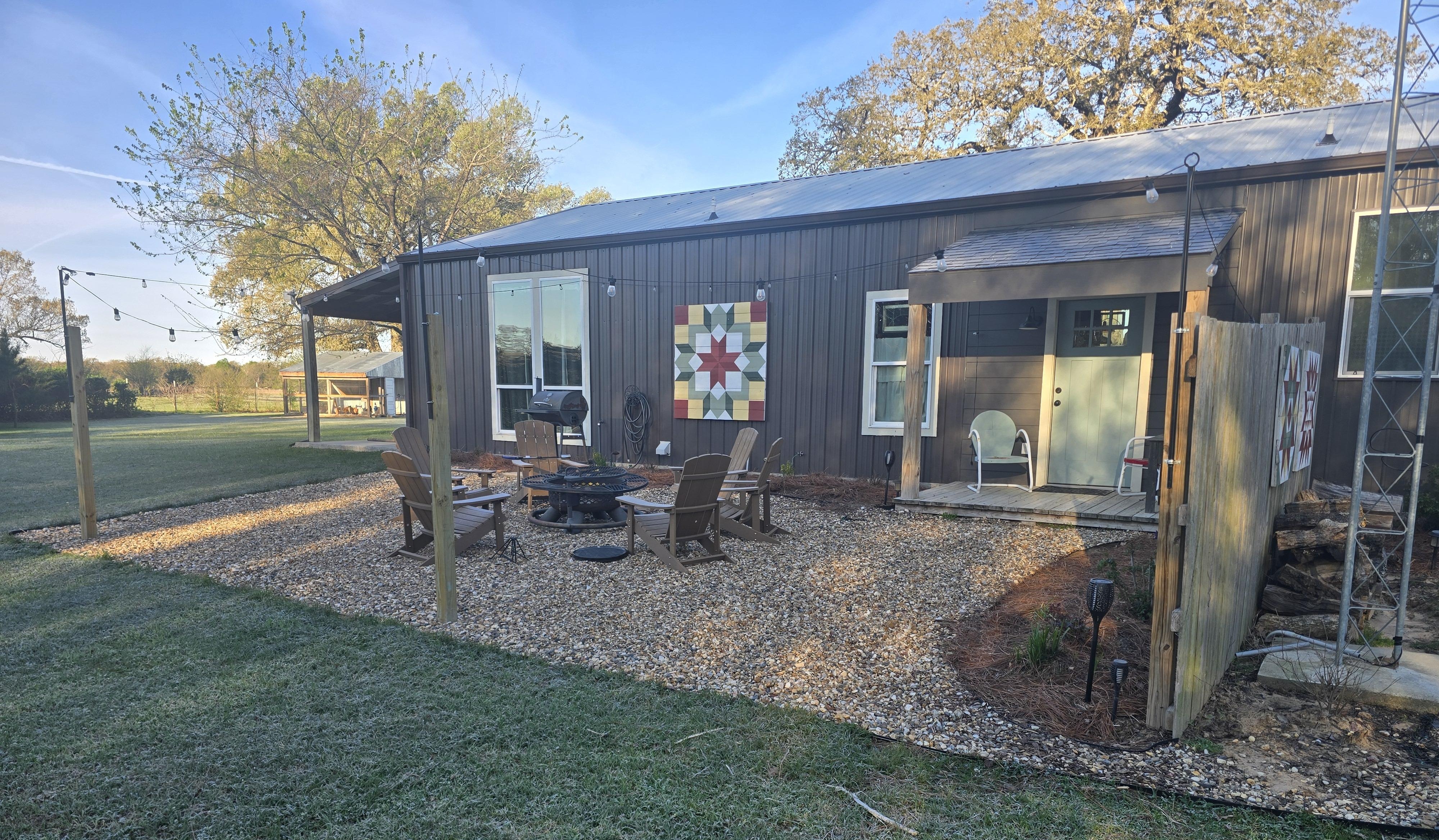 Perfect grilling area