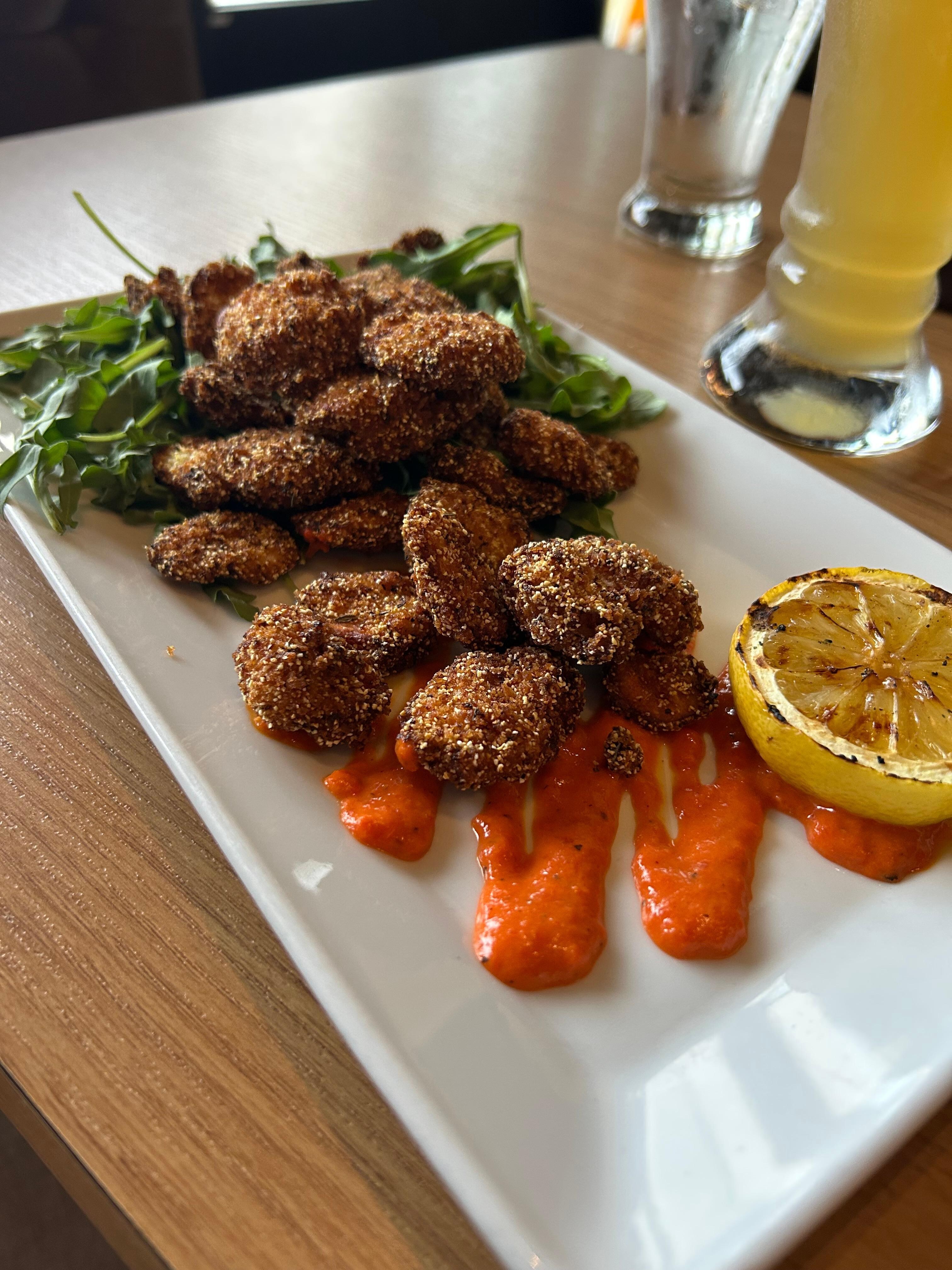 Pickerel cheeks  were amazing