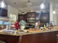 Spacious kitchen